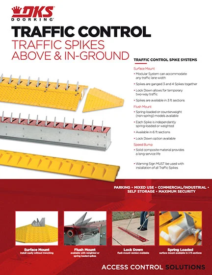 1610 spikes Traffic Control Literature