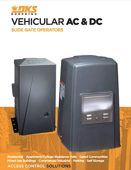 Vehicular AC/DC Slide Gate Series Brochure