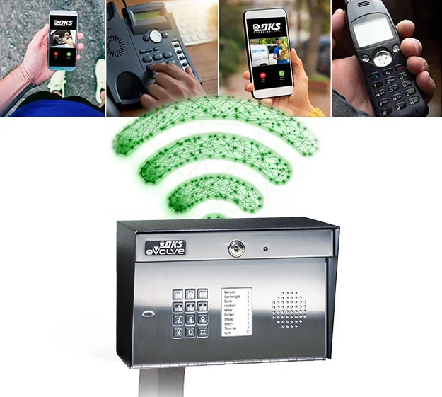 2108 Telephone Entry System Voice Video Communication with Guests