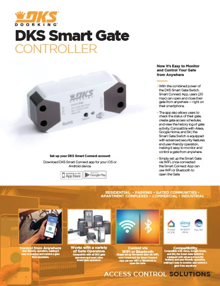 DKS smart gate literature